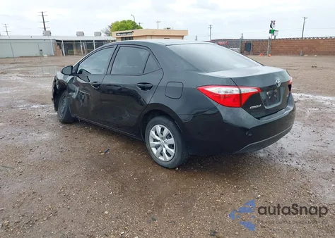 2016 Toyota Corolla Le from USA, damaged, VIN 5YFBURHE9GP404108